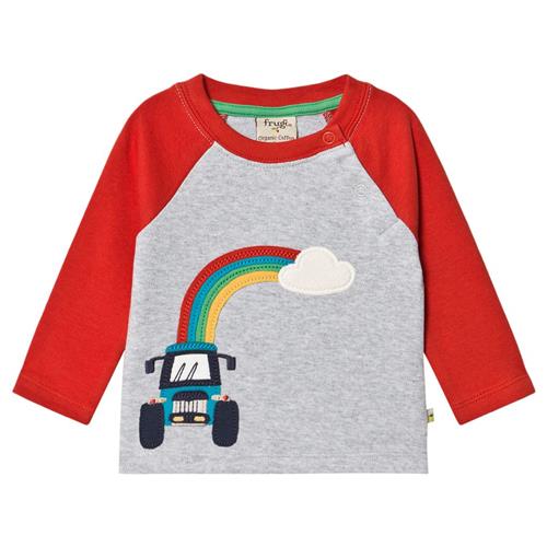 Frugi Tractor T-shirt Grå | Grå | 0-3 months