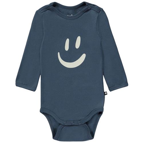 Molo GOTS Foss Babybody Twilight | Blå | 86 cm