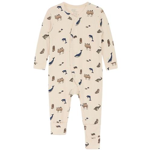 Hust&Claire Mulle Mønstret Pyjamas French Oak | Brun | 56 cm