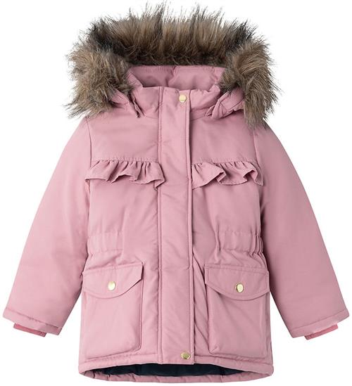 Se Name It Name It Vinterjakke - NmfMaster - Parka - Lilas ved KidsWorld