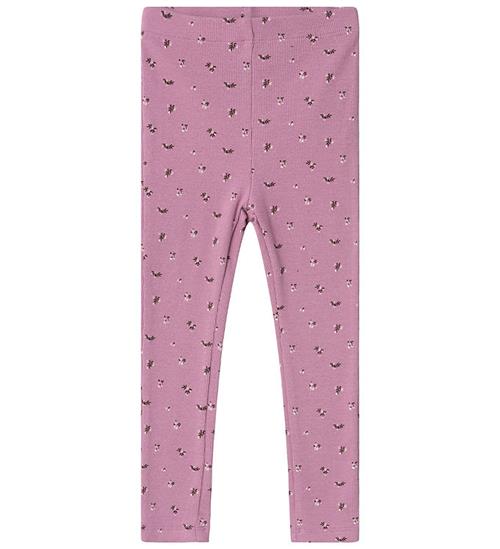 Se Name It Leggings - NMFOlinne - Mauve Orchid ved KidsWorld