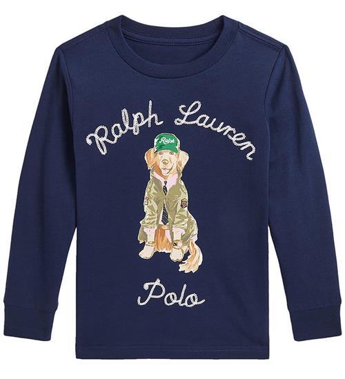 Se Polo Ralph Lauren Polo Ralph Lauren Bluse - Navy ved KidsWorld