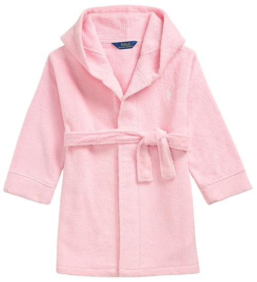 Se Polo Ralph Lauren Acc Polo Ralph Lauren Badekåbe - Hint Of Pink ved KidsWorld