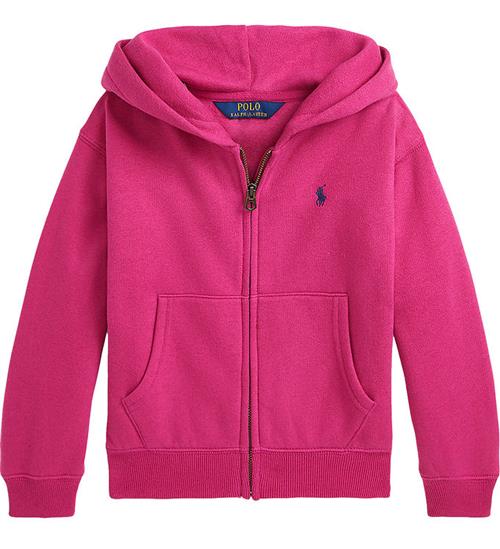 Se Polo Ralph Lauren Cardigan - Pink ved KidsWorld