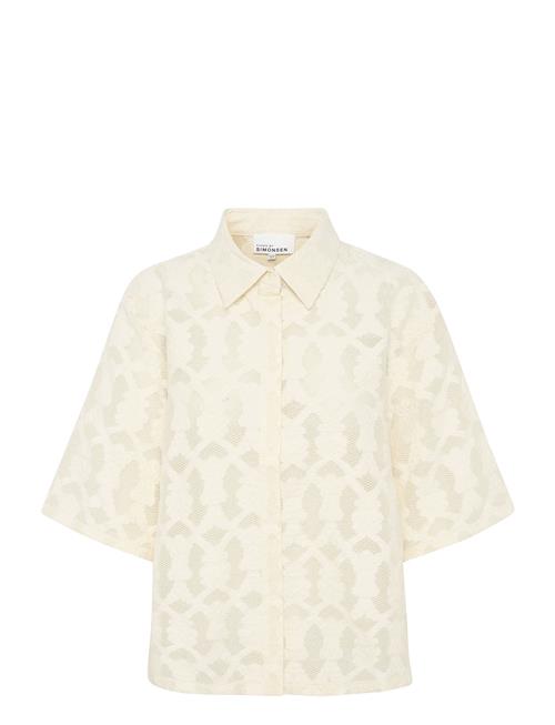 Karen By Simonsen Orkidekb Shirt Karen By Simonsen Cream