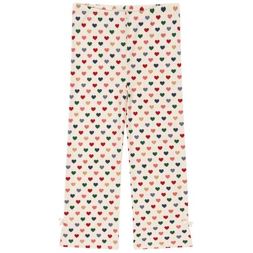 Konges Sløjd Drey Slit Pants Gots - Coeur Coloré | Hvid | 4 years