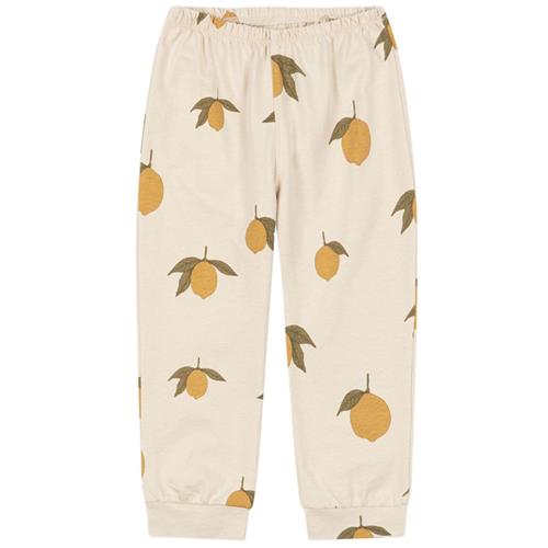 Se Konges Sløjd Drey Pants Gots - Mon Grand Citron | Beige | 4 years ved Babyshop