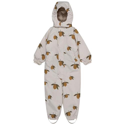 Se Konges Sløjd NOHR SNOWSUIT PRINT MON GRAND CITRON | Gul | 18 months ved Babyshop