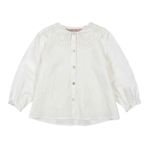 Konges Sløjd Rilo Collar Shirt Optic White | Hvid | 5-6 years