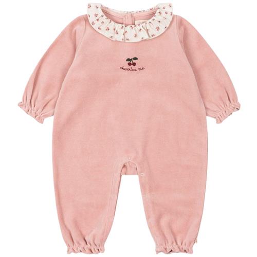 Se Konges Sløjd Miffa Frill Onesie Mellow Rose | Lyserød | 3 months ved Babyshop