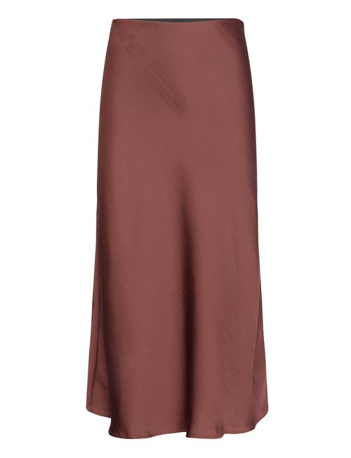 YAS Yaspastella Hw Midi Skirt - Noos YAS Brown