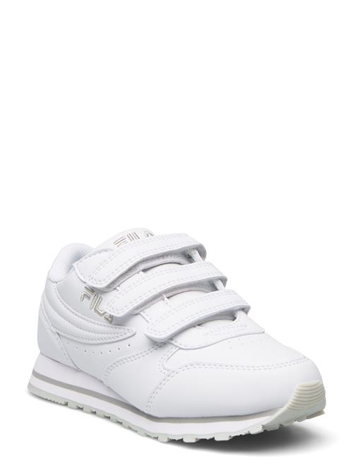 FILA Orbit Velcro Low Kids FILA White