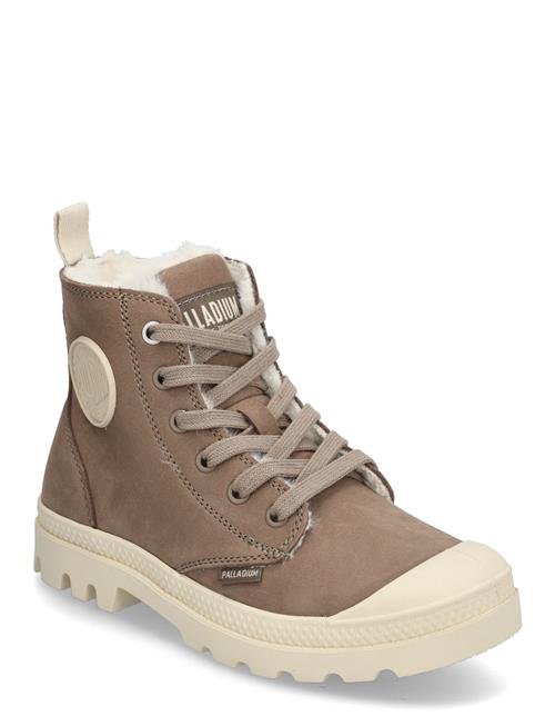 Se Palladium Pampa Hi Zip Palladium Brown ved Booztlet