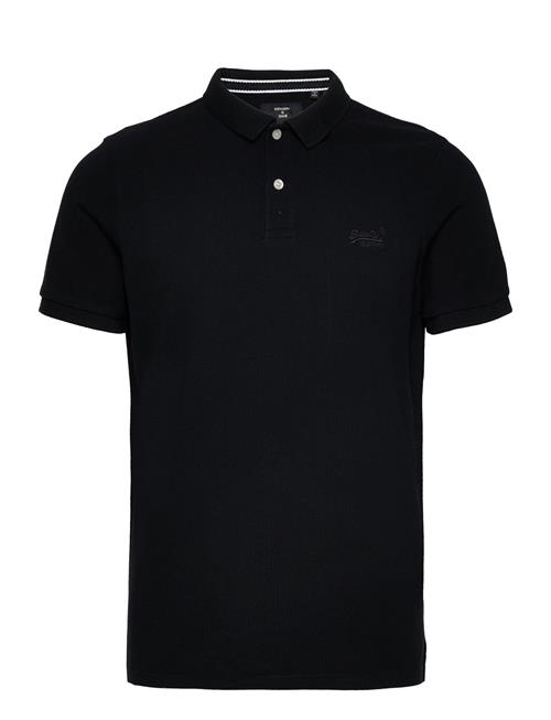 Se Superdry Classic Pique Polo Superdry Black ved Booztlet