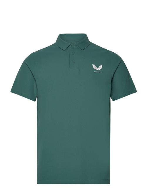 Castore Club Essential Ss Polo Castore Green