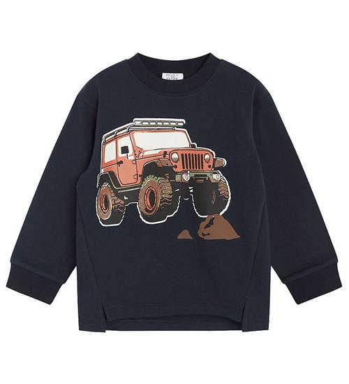 Se Hust and Claire Hust and Claire Sweatshirt - Sune - Navy m. Offroader ved KidsWorld