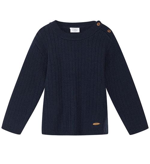 Se Hust and Claire Hust and Claire Bluse - Strik - Uld - Pil - More Navy ved KidsWorld