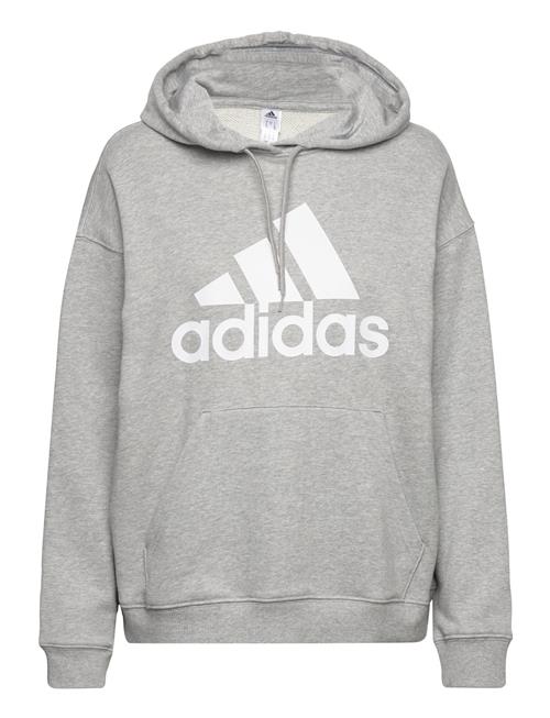 adidas Sportswear Essentials Big Logo Over D French Terry Hoodie Adidas Sportswear Grey