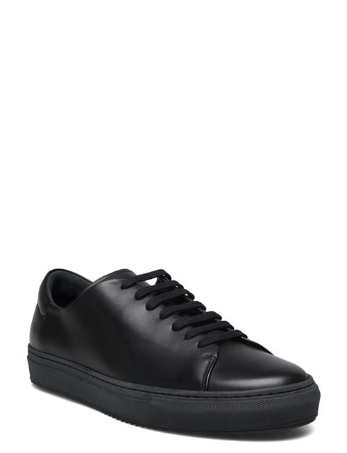 Se J. Lindeberg Sneaker Lt Calf Leather J. Lindeberg Black ved Booztlet