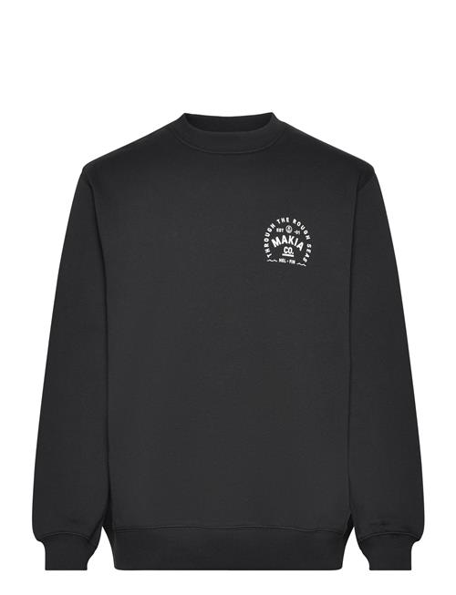 Makia Ferry Sweatshirt Makia Black