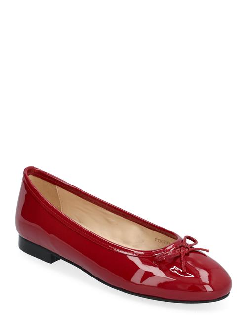 Se ALOHAS Oriana Onix Red Leather Ballet Flats ALOHAS Red ved Booztlet