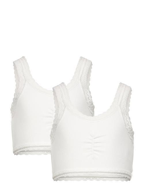 Rosemunde Kids Organic Bra Top 2-Pack Rosemunde Kids White