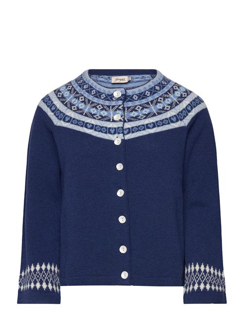 Se Jumperfabriken Vendela Cardigan Jumperfabriken Blue ved Booztlet