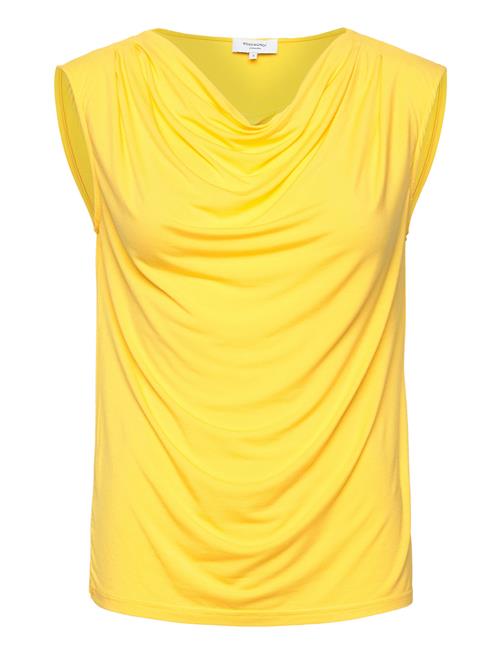 Se Rosemunde Viscose T-Shirt Rosemunde Yellow ved Booztlet