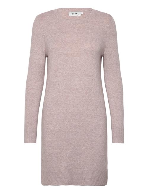 ONLY Onlrica Life L/S O-Neck Dress Knt Noos ONLY Pink