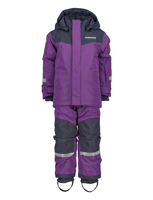 Didriksons Skare Kids Set Didriksons Purple