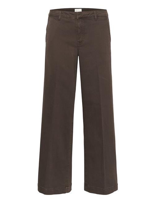 Se My Essential Wardrobe Laramw 149 Wide Pant My Essential Wardrobe Brown ved Booztlet