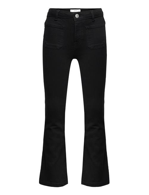 Mango Flared Jeans With Pocket Mango Black