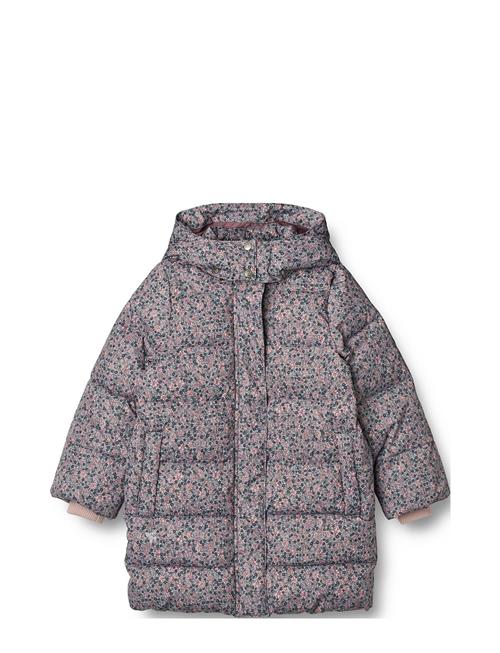 Wheat Puffer Coat Yrsa Wheat Navy