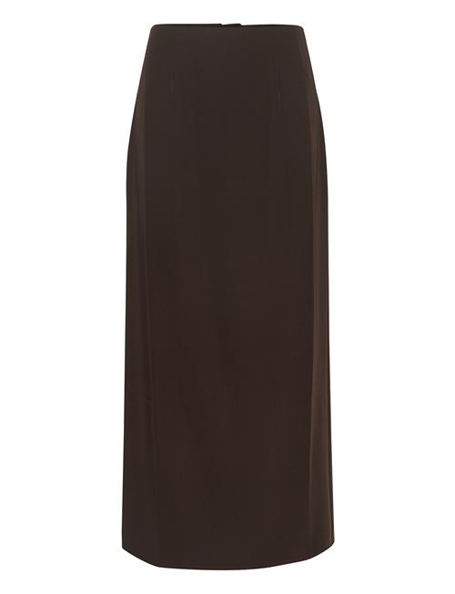 Gestuz Malenagz Hw Midi Skirt Gestuz Brown