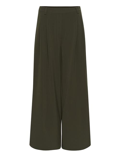 Se My Essential Wardrobe Hacemw Wide Pant My Essential Wardrobe Green ved Booztlet