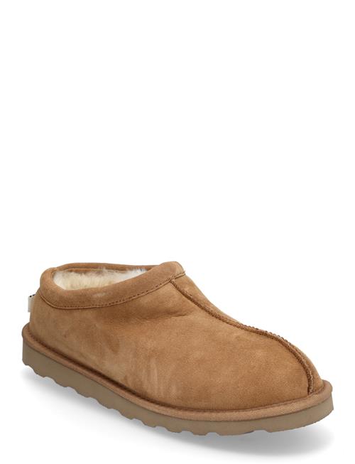 Enkel Studio Hbrisbane Shearling Band Slippers Enkel Studio Beige