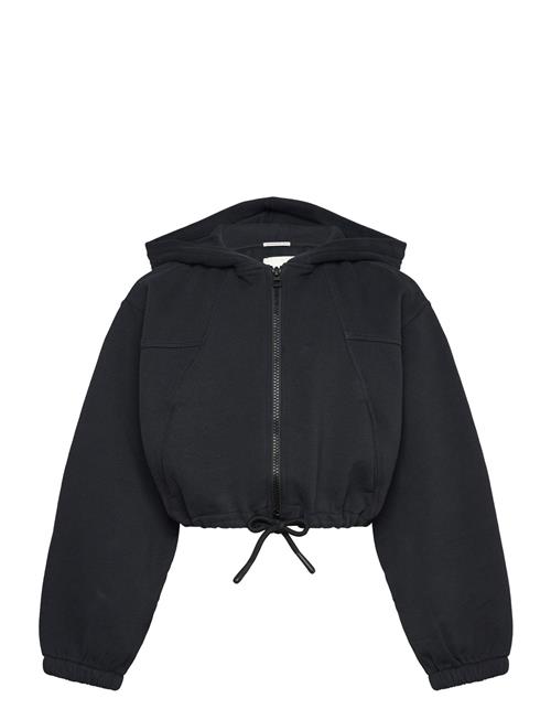 Cropped Cutline Hoody Jacket Tom Tailor Black