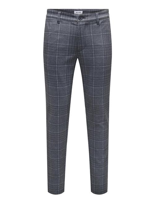 Se ONLY & SONS Onsmark Check 020923 Pant ONLY & SONS Grey ved Booztlet