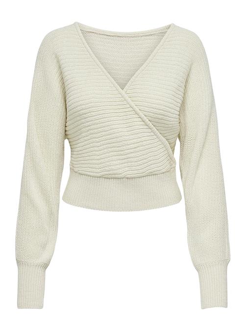 ONLY Onlelina Ls V-Neck Pullover Ex Knt ONLY Cream