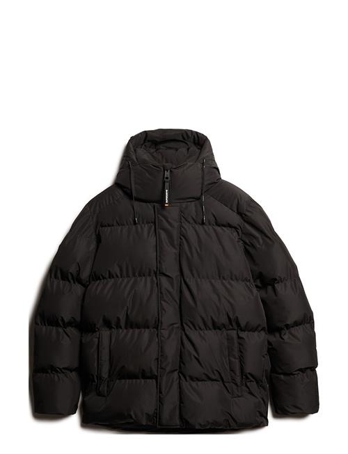 Superdry Hooded 5 Baffle Sports Puffer Superdry Black