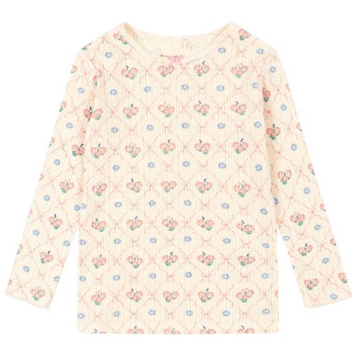 Se Konges Sløjd Minnie Blouse Gots - Fleur Decor | Hvid | 5-6 years ved Babyshop