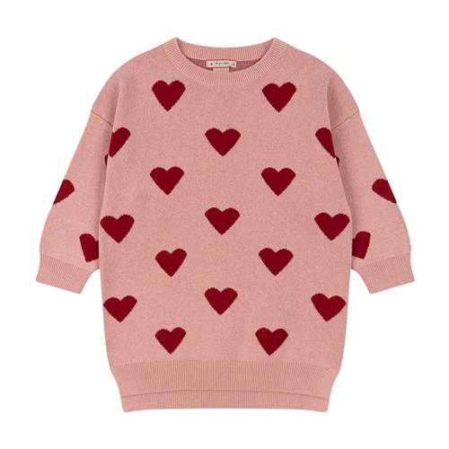 Se Konges Sløjd Lapis Knit Dress - Mellow Rose | Lyserød | 2 years ved Babyshop