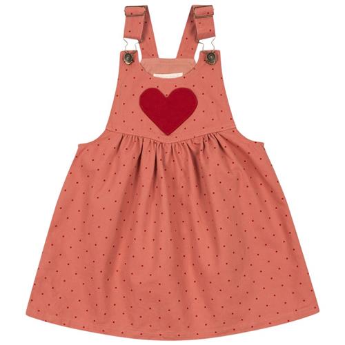 Konges Sløjd Nola Spencer Dress Gots - Mahogany Dot | Lyserød | 3 years