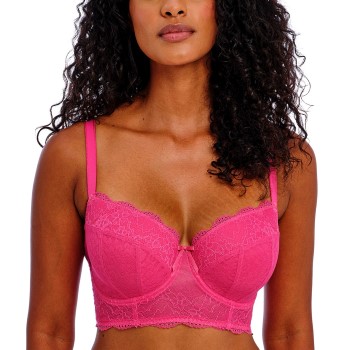 Freya Bh Fancies Underwire Longline Bra Chok Rosa D 85 Dame