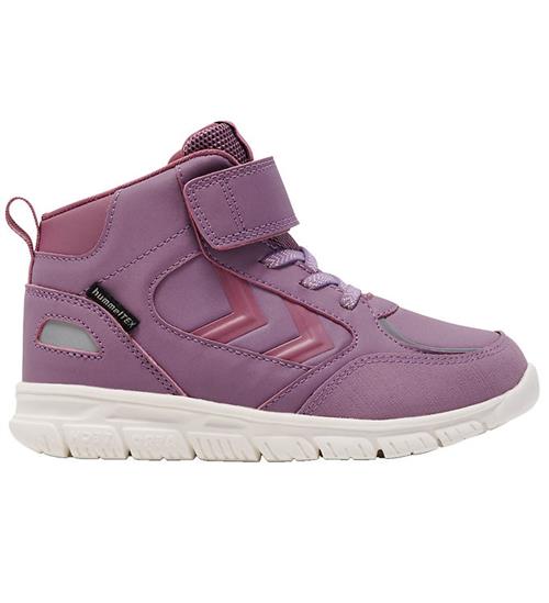 Hummel VinterstÃ¸vler - X-Light 2.0 Mid Tex Jr - Very Grape