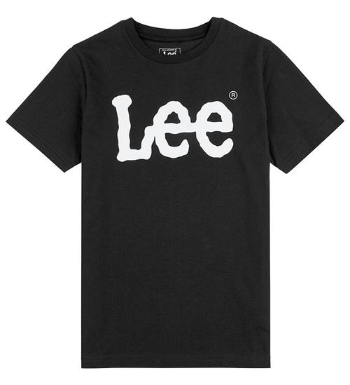 Lee T-shirt - Wobbly Graphic - Sort