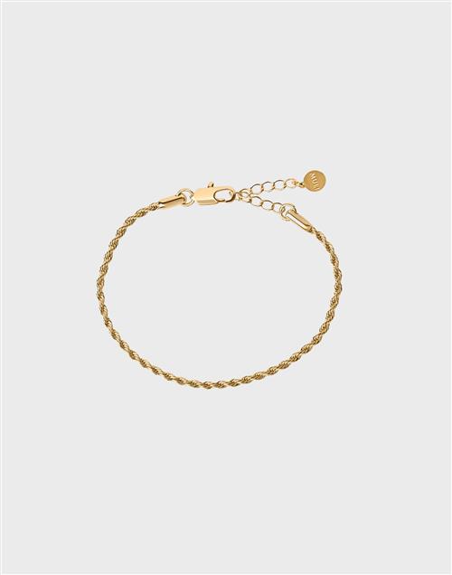 Se Muli Collection - Guld - Rope Chain Bracelet ved Nelly