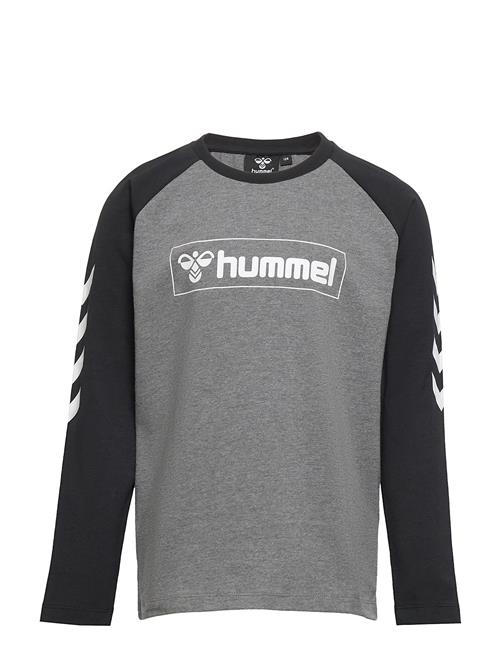 Se Hummel Hmlbox T-Shirt L/S Hummel Grey ved Booztlet