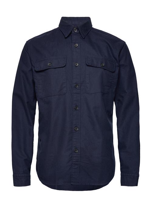 Selected Homme Slhlooserolf Ls Overshirt W Selected Homme Navy