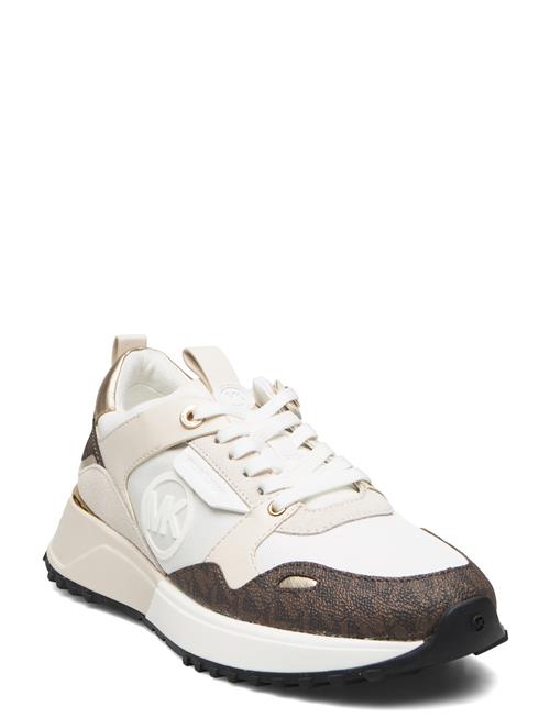 Se Michael Kors Theo Trainer Michael Kors Cream ved Booztlet